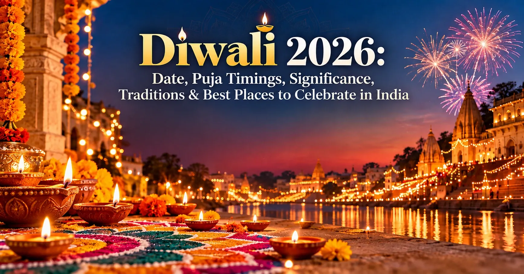 Diwali 2026: Date, Puja Timings, Significance, Traditions & Best Places to Celebrate in India
