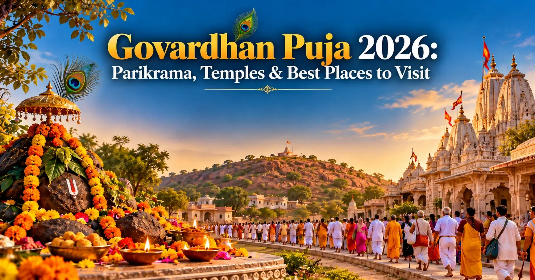 Govardhan Puja 2026: Parikrama, Temples & Best Places to Visit
