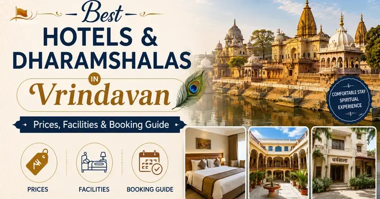 Best Hotels & Dharamshalas in Vrindavan: Prices, Facilities & Booking Guide
