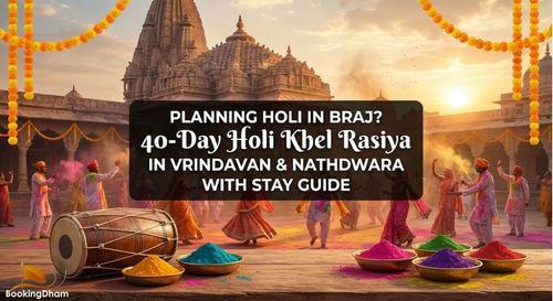 Planning Holi in Braj? 40-Day Holi Khel Rasiya in Vrindavan & Nathdwara with Stay Guide